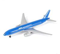 QIYUMOKE Boeing 777 - Modellino di aereo simulazione in lega, 4,9 pollici, per Maisto - modello in plastica legata, aereo in miniatura per bambini e collezionisti (regalo aeronautico)