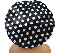 QIZLDBGF Three in One Bath Cap Thickened Water Absorbing Dry Hair Cap (Wave Point)