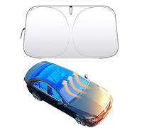 QIZUN 1 Pezzo Parasole per Parabrezza per Renault Kangoo II Express Compact 2013-2019, Protezione Finestra Anteriore Pieghevole Riflettente Calore Tessuto Multistrato