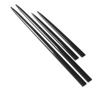 QIZUN 4 Pezzi Modanature Laterali Portiera Paracolpi per Dodge RAM 1500 2500 3500 Quad Cab 2012-2018, Strisce Protettive Auto, Protezione AntiGraffio e Urti per Parcheggio, Design Sportivo