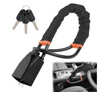QIZUN Bloccavalzo Auto per Chrysler 300C 04-10 | Dispositivo di Sicurezza Antifurto Barra Robusta per Veicoli con 3 Chiavi