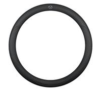 QjACE Coprivolante per Auto, per Mazda CX 5 2012-2021 2022 2023 2024 2025 KE KF, Protezione Antiscivolo Traspirante E Resistente, Presa Comoda E Durevole, con Stemma Auto, Regalo per Interni Auto