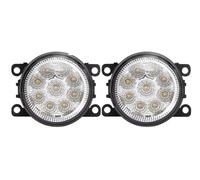 Qjahxkf fari anteriori Kit Di Fendinebbia A LED Da 2 X 30 W Per Mitsubishi Per Outlander II 2006-2012 Paraurti Anteriore Per Auto Luci Diurne A LED Faro anteriore(LH Orange)