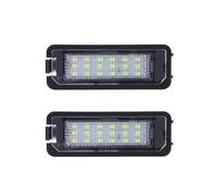 Qjahxkf Per VW Per Golf MK6 MK5 Per GTI Per Passat Per Polo Per Scirocco Per Coniglio CC 2x LED Bianco Nessun Errore Luce Targa Posteriore Licenza Numero Targa Luce