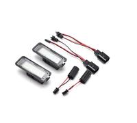 Qjahxkf Per VW Per Passat B6 CC Per Eos Per Golf Per Polo Per Superb 12V 3W Numero LED Lampada Luce Targa Canbus Nessun Errore Licenza Numero Targa Luce