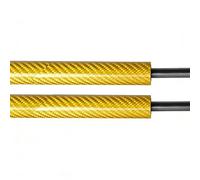 Qjahxkf Pistoncini Portellone Posteriore per A4 per B8 per Avant 2008-2016 Supporti Sollevamento A Gas con Apertura Automatica con Molle Avvio Asta Portellone(Yellow Carbon Fiber)