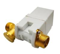 QJAQOFMC DN15 riscaldatore di Acqua Sistema Solare ad Aria G1/2 'NC 12v 24v 220v Bobina dell'elettrovalvola elettrica in Ottone Controllo Filettatura Esterna(DC9V)
