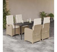 QJBSAVVA 5 pezzi per esterni, 140 x 70 + 57 x 58,5 x 93 cm,