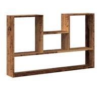 QJBSAVVA Bacheca da Parete Portaoggetti Shelfy Porta Cd Comodino Sospeso - Scaffale a Parete Legno Vecchio 99x15x60 cm in Truciolato per Cucina Muro Parete Bagno
