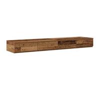 QJBSAVVA Cassetti per Letto in Legno Ingegnerizzato, 150x36.5x16.5 cm | Mobile contenitore versatile per la camera da letto, utilizzabile anche come pratica seduta o scalino fino a 100 kg.