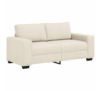 QJBSAVVA Couch Divano Letto Piccolo Poltrona da Lettura Divanetti da Giardino - Divano a 2 Posti 140 cm in Lino per Interno Esterno Giardino Camera Da Letto