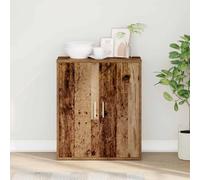 QJBSAVVA Credenza Cucina in Legno Antico 60x31x70 cm Mobile Contenitore Salvaspazio per Soggiorno Ingresso Cucina