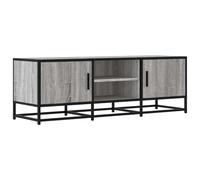 QJBSAVVA Credenze Madie Moderne Soggiorno Madia Moderna Mobile per Tv Soggiorno - Mobile TV Grigio Sonoma 120x35x41cm Legno Multistrato e Metallo per Soggiorno Cucina Salotto Ingresso