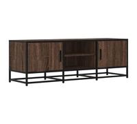 QJBSAVVA Credenze Madie Moderne Soggiorno Madia Moderna Mobile per Tv Soggiorno - Mobile TV Rovere Marrone 120x35x41 cm Legno Multistrato Metallo per Soggiorno Cucina Salotto Ingresso