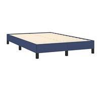 QJBSAVVA Letto Una Piazza E Mezzo/Letti Una Piazza E Mezza Struttura Letto Una Piazza E Mezza/Rete Letto Singolo - Giroletto Blu 120x190 cm in Tessuto