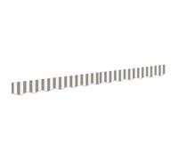 QJBSAVVA Mantovana per Tenda da Sole 236x20 cm Grigio e Bianco