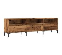 QJBSAVVA Mobili Tv Soggiorno Madia Soggiorno Moderna Mobile Tv Camera da Letto Mobiletto Salvaspazio - Mobile Porta TV Legno Antico 150x30x44,5 cm Legno Multistrato per Camera Da Letto Cucina Salotto