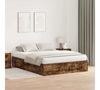 QJBSAVVA Scaffale per il letto, 140 x 190 cm, in legno, design moderno, robusto e durevole, con spazio pieghevole per camera da letto, camera degli ospiti e appartamenti in città