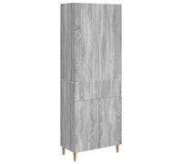 QJBSAVVA Set 2 Mobiletti da Soggiorno Credenza e Pensile 66x34,5x90 cm