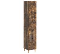 QJBSAVVA Set 2 Mobili Multiuso 33x34,5x90 cm in Legno Ingegnerizzato