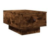 QJBSAVVA Tavolino per Salotto Tavolino da Salotto Moderno Tavolino Piccolo da Salotto Coffee Table - Tavolino da Salotto Rovere Fumo 60x45x31 cm Legno Multistrato per Cucina Soggiorno Camera Da Letto