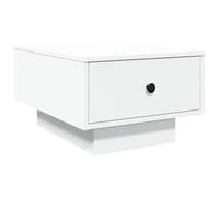 QJBSAVVA Tavolino per Salotto Tavolino da Salotto Moderno Tavolino Piccolo da Salotto Coffee Table - Tavolino da Salotto Bianco 60x45x31 cm in Legno Multistrato per Cucina Soggiorno Camera Da Letto