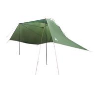 QJBSAVVA Tenda da Auto Pieghevole Copertura Veicoli Verde 350x250 cm