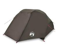 QJBSAVVA Tenda da Pesca e Campeggio 5 Persone Marrone 490x330x185 cm