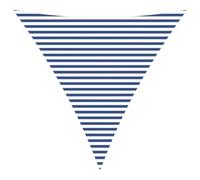 QJBSAVVA Tenda parasole triangolare 2 x 2 x 2 m, protezione solare per giardino, balcone e terrazza, robusto tessuto Oxford con rivestimento in poliuretano, tenda parasole con corde di fissaggio, blu