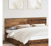 QJBSAVVA Testiera 200 cm legno vecchio materiale legno design moderno robusta durevole facile da montare per camera da letto matrimoniale con schienale comodo