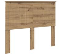 QJBSAVVA Testiera Letto Legno Ingegnerizzato Rovere 123x7x100 cm | Elemento moderno per la camera da letto, offre un pratico supporto per la schiena ed è facile da pulire con un panno.