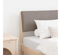 QJBSAVVA Testiera letto tortora 80 x 14 x 78,5 cm in legno di pino massiccio, cuscino imbottito da parete, design moderno e durevole, facile da montare, per camera da letto, camera degli ospiti