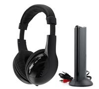 QJIRZB Cuffie Wireless Hi-Fi RF Bluetooth con Microfono per TV Videogiochi DVD PC