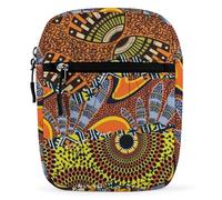 Qjjinxior Borsa a tracolla, borsa a tracolla Zombies Dead Men Walking Body at Night Borsa a tracolla multiuso piccola per lavoro viaggi d'affari, Motivo patchwork africano, Taglia unica