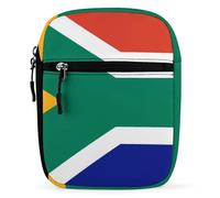 Qjjinxior Borsa a tracolla, borsa a tracolla Zombies Dead Men Walking Body at Night Borsa a tracolla multiuso piccola per lavoro viaggi d'affari, Bandiera del Sud Africa, Taglia unica