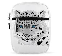 Qjjinxior Borsa a tracolla, borsa a tracolla Zombies Dead Men Walking Body at Night Borsa a tracolla multiuso piccola per lavoro viaggi d'affari, Leopardo delle nevi., Taglia unica