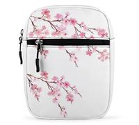 Qjjinxior Borsa a tracolla, borsa a tracolla Zombies Dead Men Walking Body at Night Borsa a tracolla multiuso piccola per lavoro viaggi d'affari, Fiori di ciliegio, Taglia unica