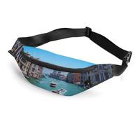 Qjjinxior Marsupio per cani, marsupio regolabile per corsa, camminata, escursionismo, Venezia Italia, 36*15cm