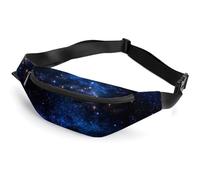 Qjjinxior Marsupio Zombies Dead Men Walking Body at Night Marsupio Marsupio regolabile per corsa, camminata escursionismo, Aurora Cielo Stellato Spazio Cielo Notturno Stellato, 36*15cm