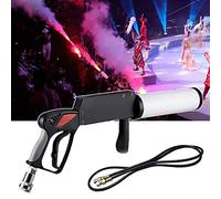 QJJML Cannone LED per Feste, Pistola a Co2 Crio Palmare, Night Club Bar Dj Effetto Jet Colorato con Tubo del Gas Nebulizzatore Pistola Fumo Spray Effetto Scenico