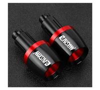QJPGUHTV Accessori per Manubrio per SYM per MAXSYM TL 500 508 per Maxsym TL Tutti Gli Anni 2024 2023 2022 22MM Manopole Manubrio Moto Tappo Terminale(Red)