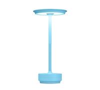 QJRGUY a LED Portatile Reattivabile, Dimming Tricolore Stepless, Funzione di Memoria, Ideale per Rappresentazione o Ufficio (Rosso-2)