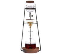 QJRGUY Caffettiera a sifone Creativa filtrata, Birra Fredda di Lusso con Supporto in Acciaio Inossidabile, Decorazioni per la casa multifunzionali Che Scorrono