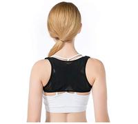 QJRGUY Corrector Light Breathable Hidden Form Adjustable Buckle Four Seasons for Children/Adults/Men And Women (Black) (Size : L) Tools