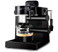 QJRGUY da Bean Tazza di casa Semi -Automatica caffè Espresso Goccia, Pompa 5 Bar e mungitori Automatici, a Cappuccino, Macchina per Latte