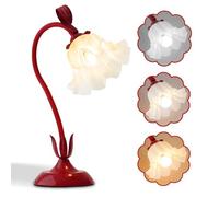 QJRGUY Lampo Retro Fiorito per Ambiente Casa: 3 Modi di Colorazione, Sarebbero Bellissimi in Stanze da Ricamare, Salotto o Camera da Letto