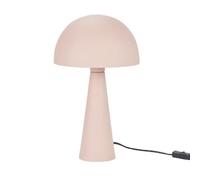 QJRGUY Table Lamp con Forma di funghetto - Stile Retro e Moderno, Ideale per Camera da Lettre, Stanza del Pranzo, Ufficio Decorativo - Colori Blush Pink, Giallo Antico (Accendino)