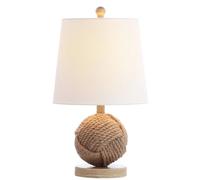 QJRGUY Tavola Luce Ballata con Lampadina per Soggiorno, Camera da Letto e Ufficio - Color Naturalo