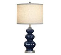 QJRGUY Torre Triangolo Ceramiche 25 Pollici Lampada da Cartoccio a Terzina Dimibile Tavola Accoglienza e Decorazione per Camera, Stanza da Pranzo, Ufficio