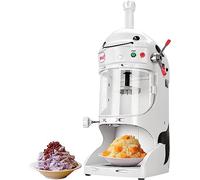 QJRGUY Tritaghiaccio Commerciale, Elettrica Fiocchi W, Frantoio da 90 kg/h, Macchina Multifunzione Coni Neve, per Negozio di tè al Latte, caffè,